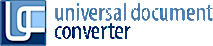 Universal Document Converter's logo Universal Document Converter's Company logo