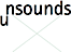 Lovely Music's Competitor - Unsounds logo