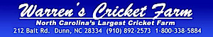 Warren's Cricket Farm's logo Warren's Cricket Farm's Company logo
