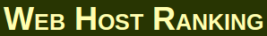 Web Host Ranking