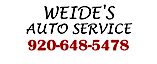 Weide's Auto Service