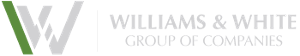 Williams and White's logo Williams and White's Company logo