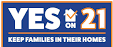 Yes on 21's logo Yes on 21's Company logo
