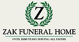 ZAK Funeral Home's logo ZAK Funeral Home's Company logo